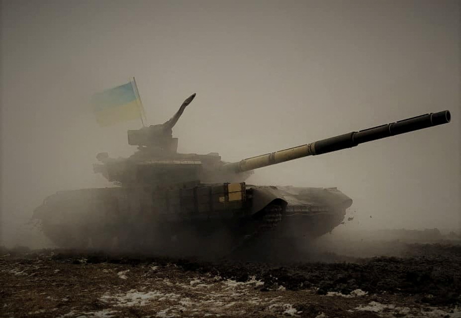 Ukrainian army holds drills in the Dnipropetrovsk region