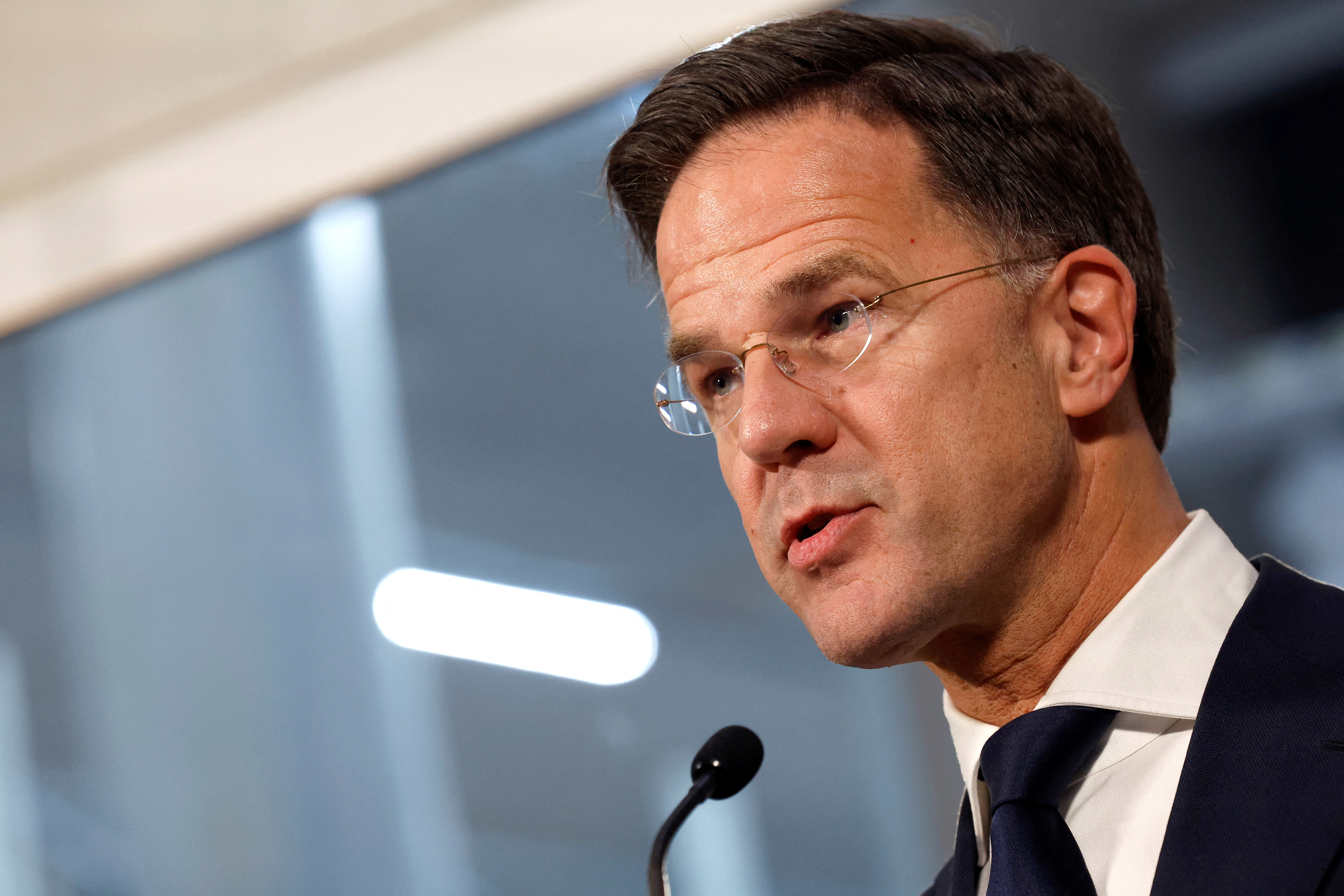 German Chancellor Olaf Scholz visits Netherlands