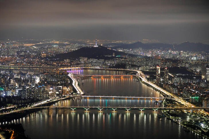 A night view of Seoul