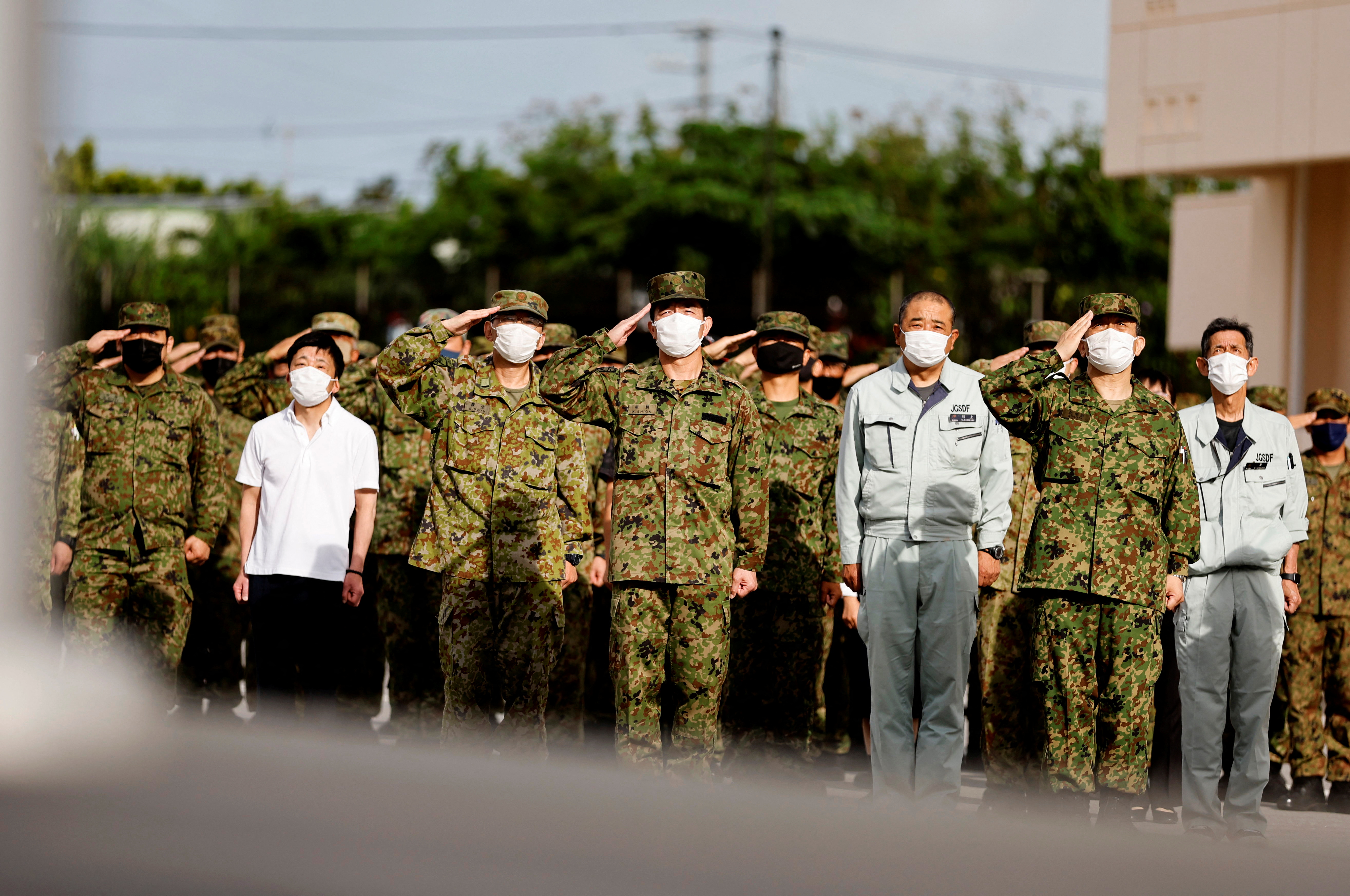 Japan Ground Self-Defense Force Miyako camp