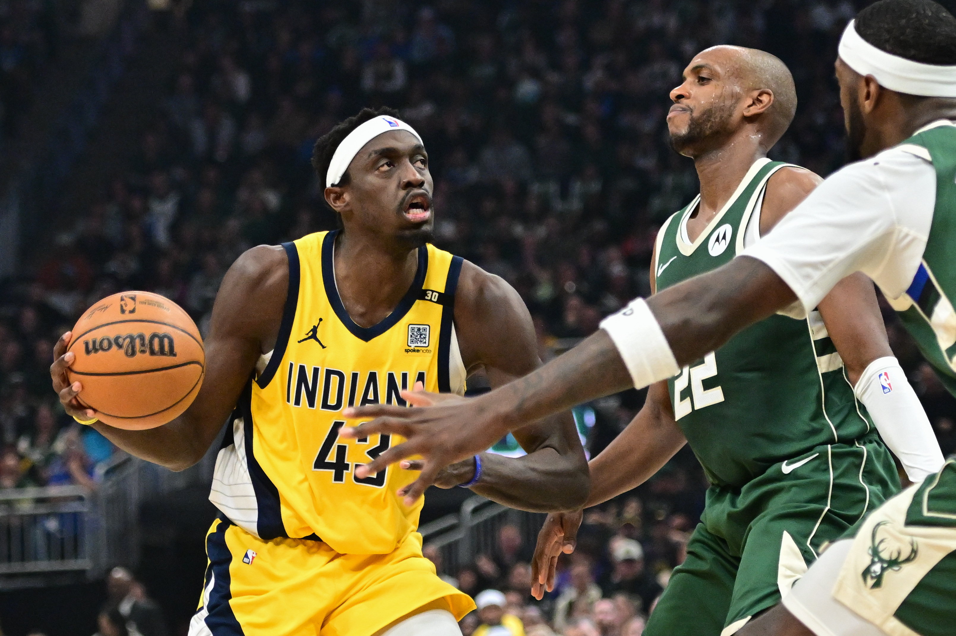 NBA: Playoffs-Indiana Pacers at Milwaukee Bucks